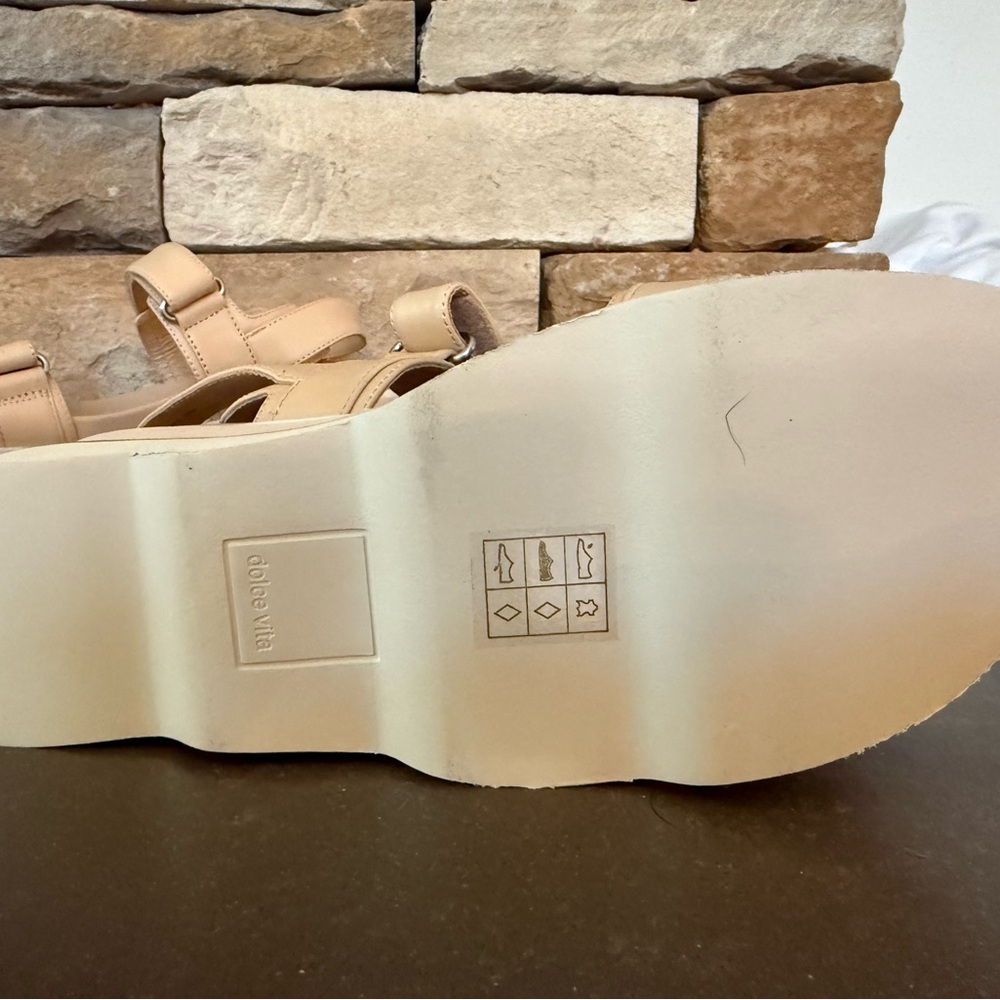 Dolce Vita ivory IZAK platform sandal new- no box - Picture 5 of 6